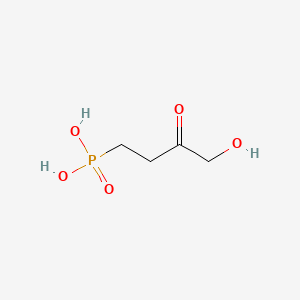 molecular formula C4H9O5P B1229947 4-Hydroxy-3-oxobutyl-1-phosphonic acid CAS No. 51827-90-8