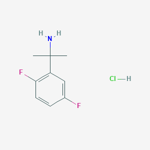 2-(25-Difluorophenyl)propan-2-amine hydrochloride