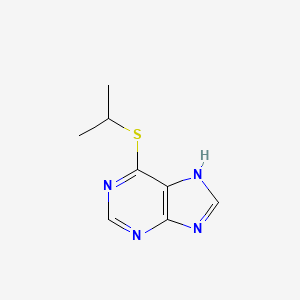 molecular formula C8H10N4S B1229957 6-(Isopropylthio)purine CAS No. 5443-87-8