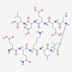 molecular formula C51H86N12O21 B12299582 c-Myc Peptide 