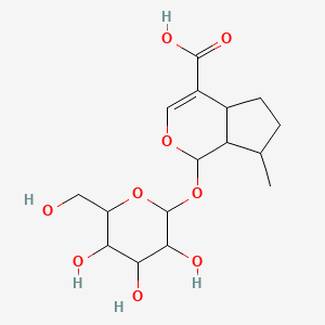 molecular formula C16H24O9 B1229965 Deoxyloganic acid CAS No. 92842-56-3