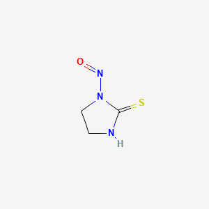 molecular formula C3H5N3OS B1229970 N-Nitrosoethylenethiourea CAS No. 3715-92-2