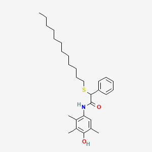 molecular formula C29H43NO2S B12299748 Eflucimibum 