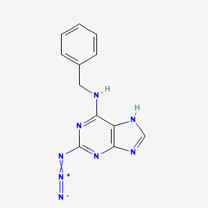 Methylene-2-azido-6-benzylaminopurine