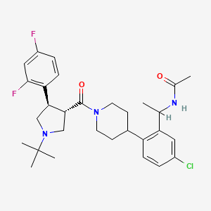 molecular formula C30H38ClF2N3O2 B12299804 MC-4R Agonist 1 