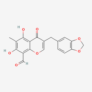 molecular formula C19H14O7 B12299904 Ophiopogonone C 