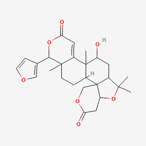 molecular formula C26H32O7 B12299986 Deoxylimonol 