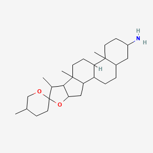 Spirostan-3-amine, (3beta,5alpha,25S)-