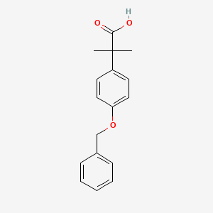 2-(4-(Benzyloxy)phenyl)-2-methylpropanoic acid