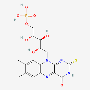 molecular formula C17H21N4O8PS B1230016 2-Thio-fmn CAS No. 28979-30-8