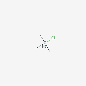 molecular formula C4H9Cl B12300212 Propane-2-13C, 2-chloro-2-methyl- CAS No. 32488-42-9