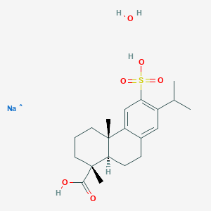 molecular formula C20H30NaO6S B12300271 Ecabet sodium hydrate 