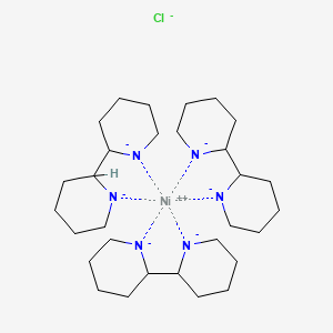 molecular formula C30H54ClN6Ni-5 B12300323 nickel(2+);2-piperidin-1-id-2-ylpiperidin-1-ide;chloride 