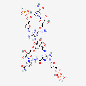 molecular formula C52H68N18O32P4 B1230039 Bis-NAD CAS No. 69861-86-5