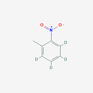 molecular formula C7H7NO2 B12300391 2-Nitrotoluene-3,4,5,6-d4 