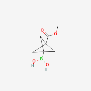 (3-(Methoxycarbonyl)bicyclo[1.1.1]pentan-1-YL)boronic acid