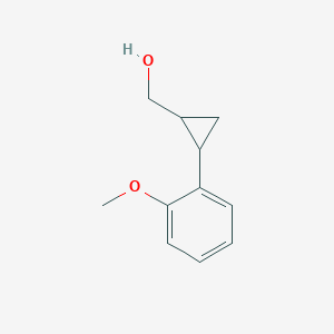 (2-(2-Methoxyphenyl)cyclopropyl)methanol