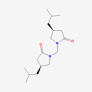 molecular formula C17H30N2O2 B12300466 Pregabalin lactam methylene dimer CAS No. 2361911-35-3