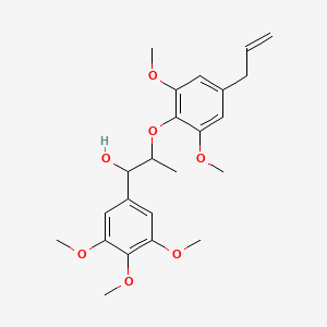 2-(4-Allyl-2,6-dimethoxyphenoxy)-1-(3,4,5-trimethoxyphenyl)-1-propanol