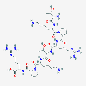 molecular formula C42H78N16O11 B12300505 Tuftsinyltuftsin 