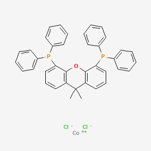 molecular formula C39H32Cl2CoOP2 B12300528 Dichloro[9,9-dimethyl-4,5-bis(diphenylphosphino)xanthene]Cobalt(II) 