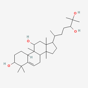 17-(5,6-dihydroxy-6-methylheptan-2-yl)-4,4,9,13,14-pentamethyl-2,3,7,8,10,11,12,15,16,17-decahydro-1H-cyclopenta[a]phenanthrene-3,11-diol