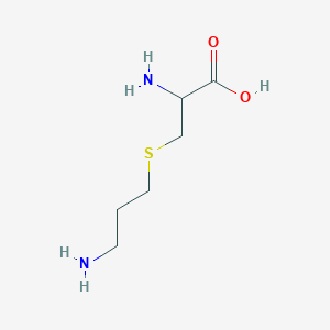 2-Amino-3-[(3-aminopropyl)sulfanyl]propanoic acid