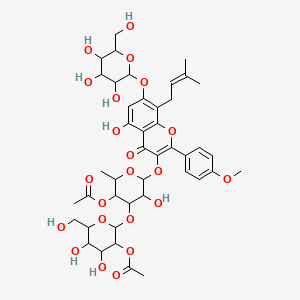 molecular formula C43H54O22 B12300545 Caohuoside E 