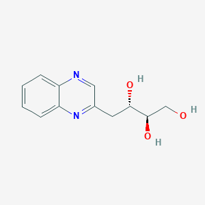 (2R,3S)-4-quinoxalin-2-ylbutane-1,2,3-triol