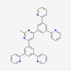 molecular formula C37H26N6 B12300606 B2PyMPM 