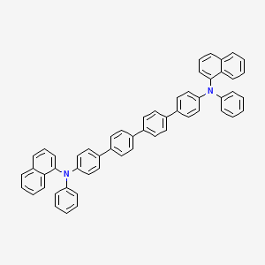 N-[4-[4-[4-[4-(N-naphthalen-1-ylanilino)phenyl]phenyl]phenyl]phenyl]-N-phenylnaphthalen-1-amine