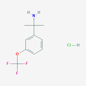 2-(3-(Trifluoromethoxy)phenyl)propan-2-amine hydrochloride