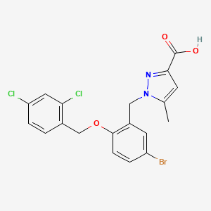 molecular formula C19H15BrCl2N2O3 B12300668 EP1-antanoist-1 