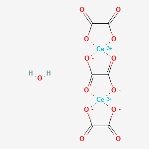 molecular formula C6H2Ce2O13 B12300766 cerium(3+);oxalate;hydrate 