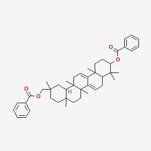 Karounidiol dibenzoate