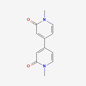 molecular formula C12H12N2O2 B12300882 Paraquat dipyridone 