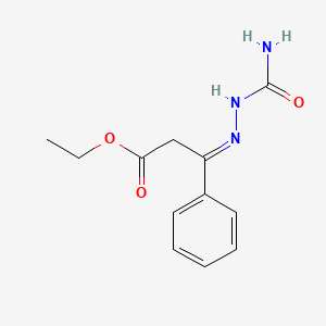 Ethyl 3-(2-carbamoylhydrazineylidene)-3-phenylpropanoate