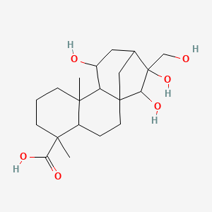 molecular formula C20H32O6 B12300983 Adenostemmoic acid C 