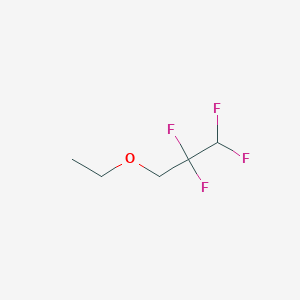 molecular formula C5H8F4O B12301061 3-Ethoxy-1,1,2,2-tetrafluoropropane CAS No. 24566-96-9