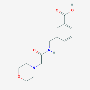 3-((2-Morpholinoacetamido)methyl)benzoic acid