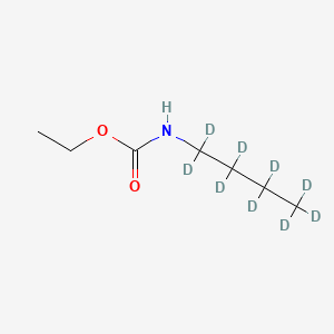 molecular formula C7H15NO2 B12301118 Ethyl N-N-butyl-D9-carbamate 