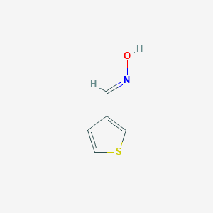 molecular formula C5H5NOS B123012 Thiophene-3-carboxaldoxime CAS No. 148134-23-0