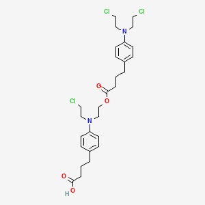 molecular formula C28H37Cl3N2O4 B12301223 Chlorambucil Dimer Impurity 