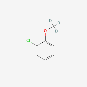 molecular formula C7H7ClO B12301412 2-Chloroanisole-D3 (methyl-D3) 