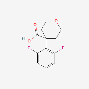 4-(26-difluorophenyl)tetrahydro-2H-pyran-4-carboxylic acid