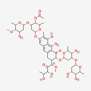 molecular formula C48H68O22 B12301535 Chromomycin A4 CAS No. 7198-11-0