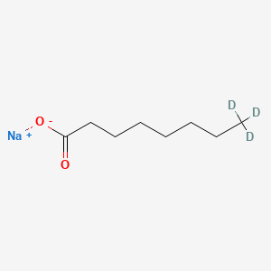 molecular formula C8H15NaO2 B12301556 Sodium Octanoate-8,8,8-d3 