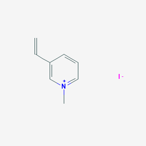 molecular formula C8H10IN B12301649 3-ethenyl-1-methyl-Pyridiniumiodide 