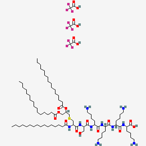 molecular formula C87H159F9N10O19S B12301663 Pam3CSK4 TFA (112208-00-1 free base) 