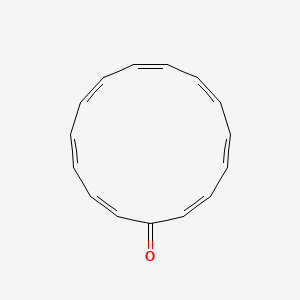 2,4,6,8,10,12,14-Cyclopentadecaheptaen-1-one